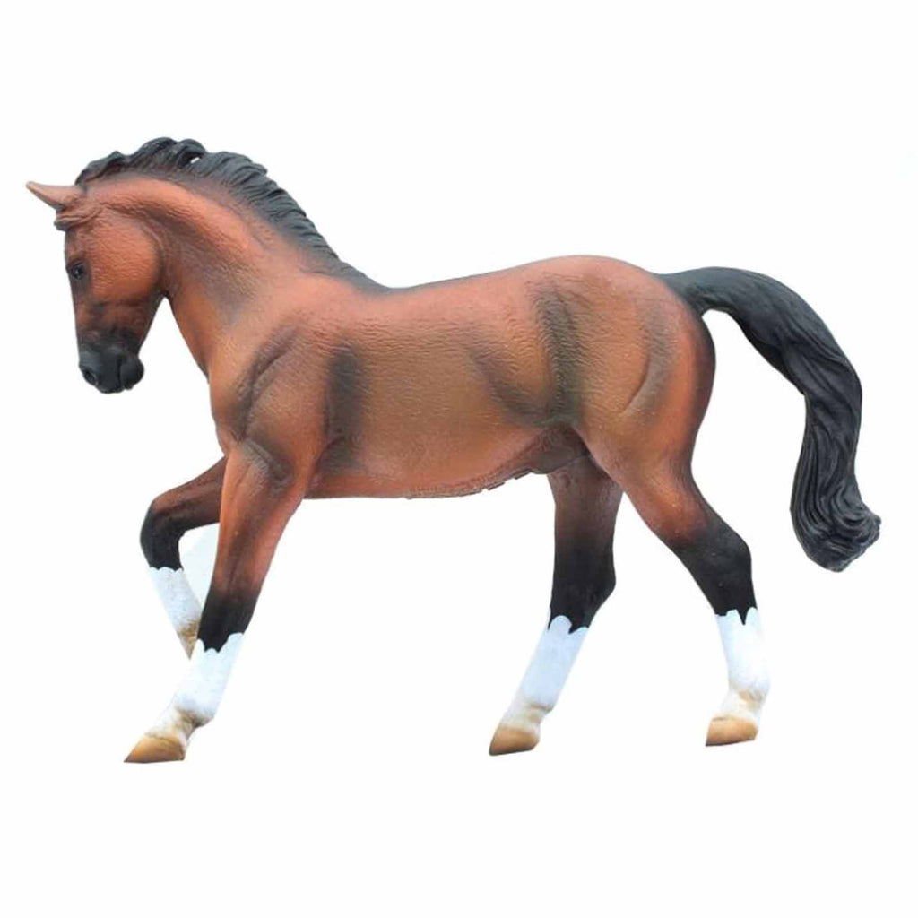 CollectA Warmblood Stallion Bay Horse Figure 88827 - Radar Toys