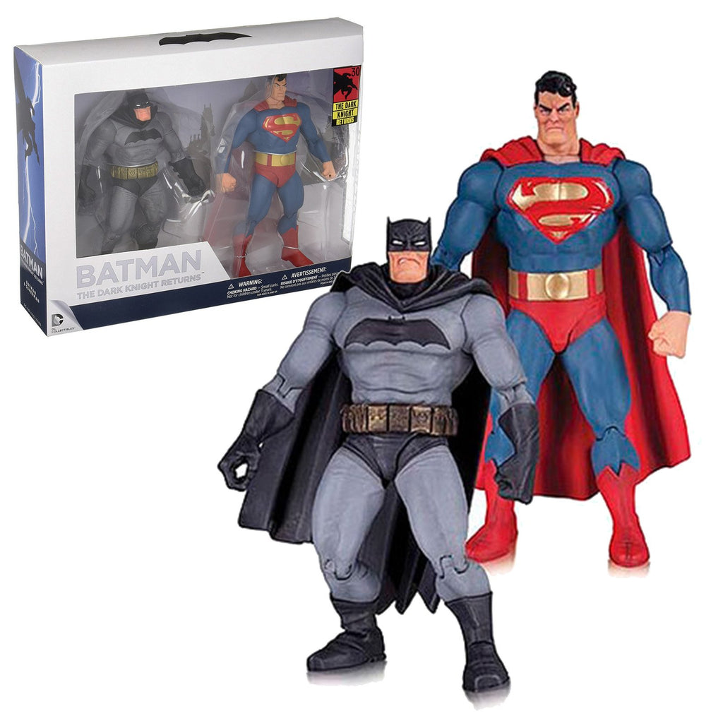 DC Batman Dark Knight Returns Batman Superman Action Figure Set