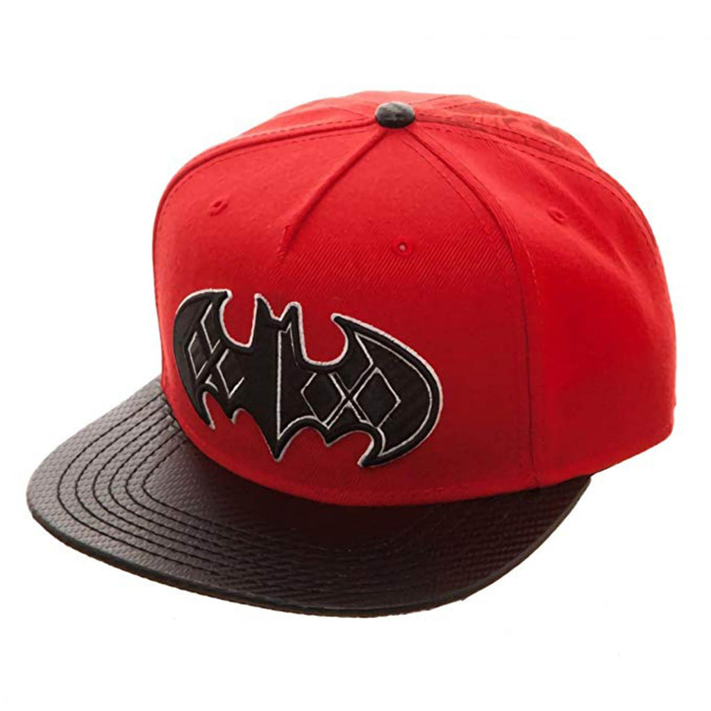 DC Batman Harley Quinn Carbon Fiber Snapback Hat
