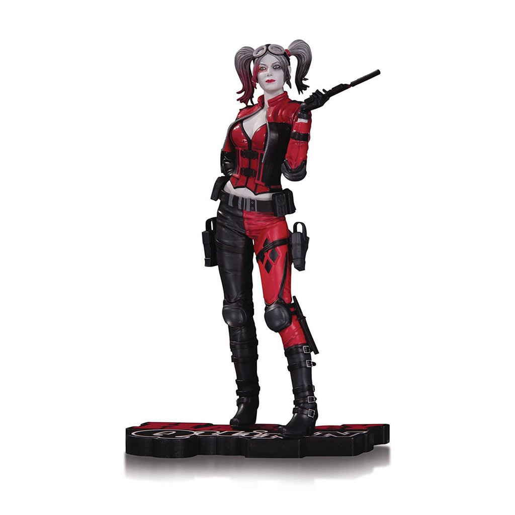 DC Collectibles Harley Quinn Red Black and White Injustice 2 Statue
