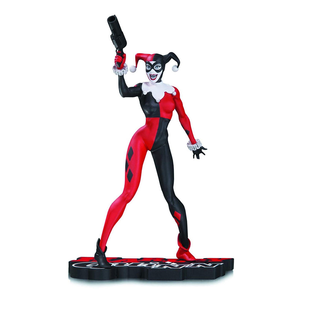 DC Collectibles Harley Quinn Red Black and White Jim Lee Statue