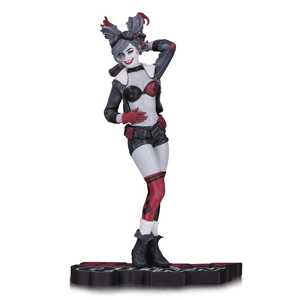 DC Collectibles Harley Quinn Red Black and White Lucia Statue