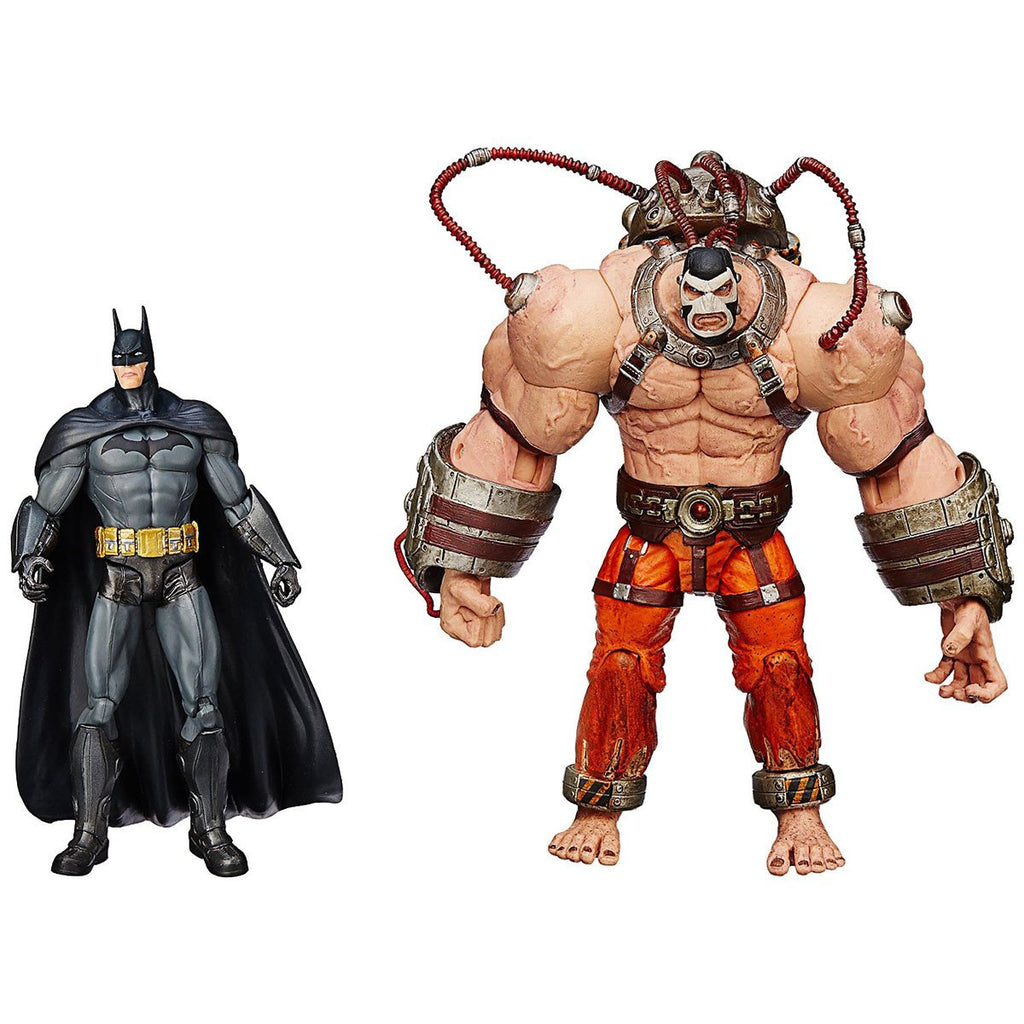 DC Comics Arkham Asylum Batman Vs Bane Action Figures - Radar Toys