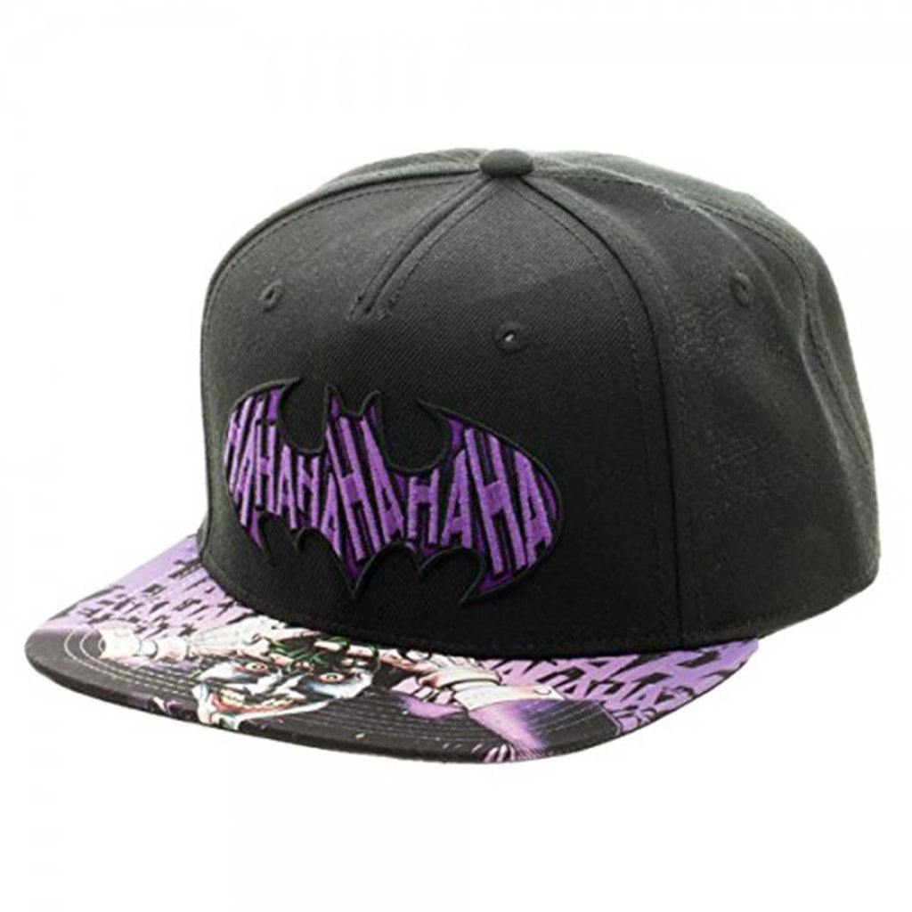 DC Comics Batman Joker Hahaha Snapback Hat - Radar Toys