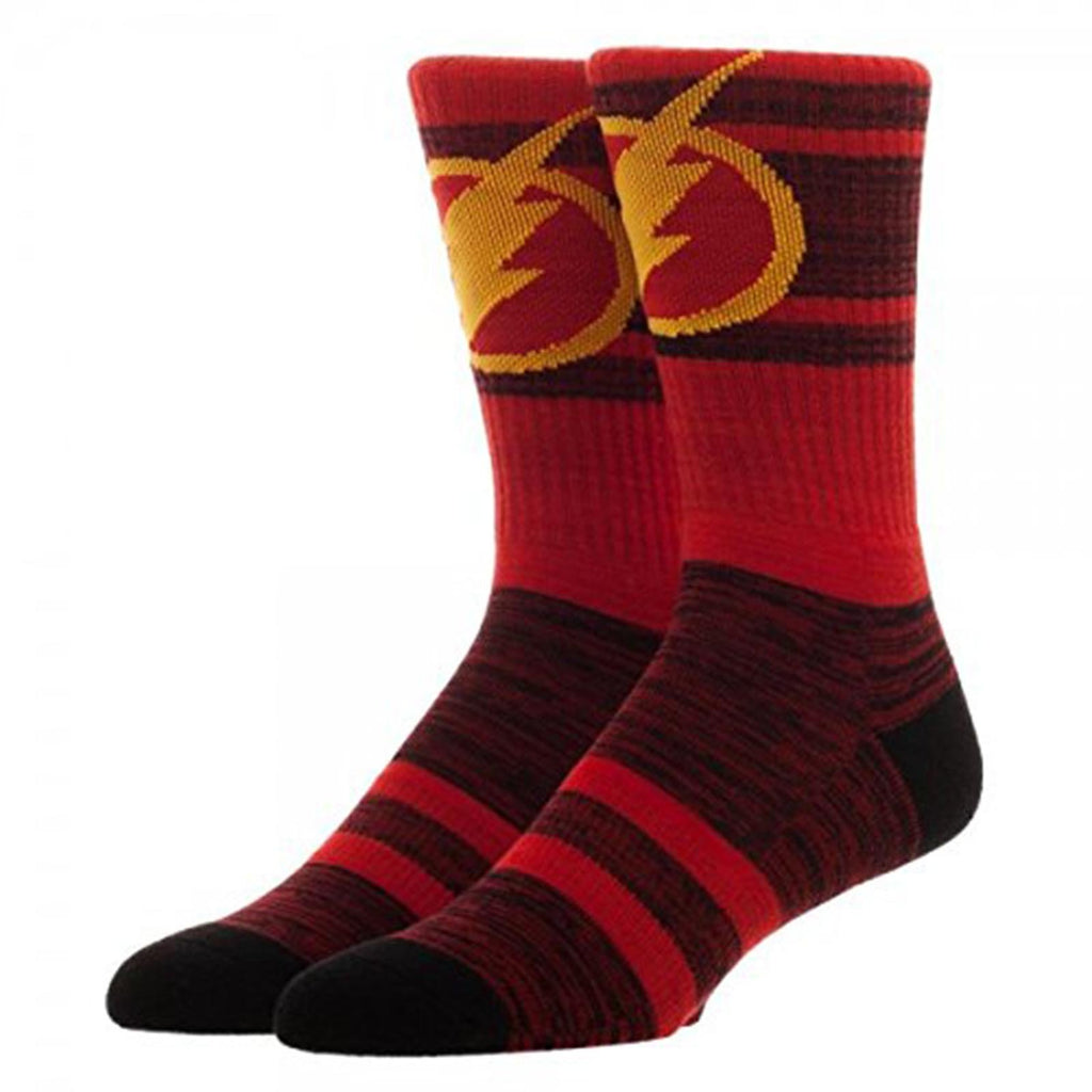 DC Comics The Flash Marled 1 Pair Of Crew Socks