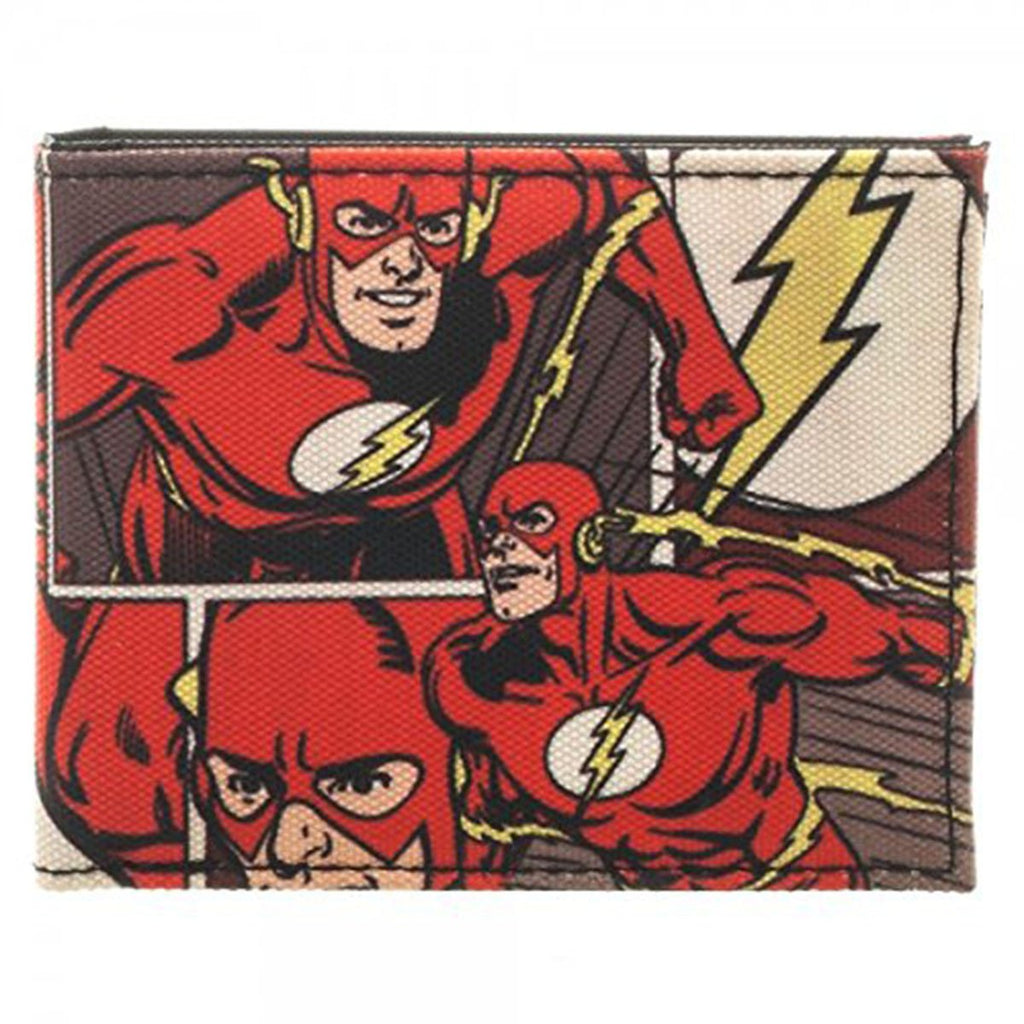 DC Comics The Flash Vintage Panels Bi-Fold Wallet