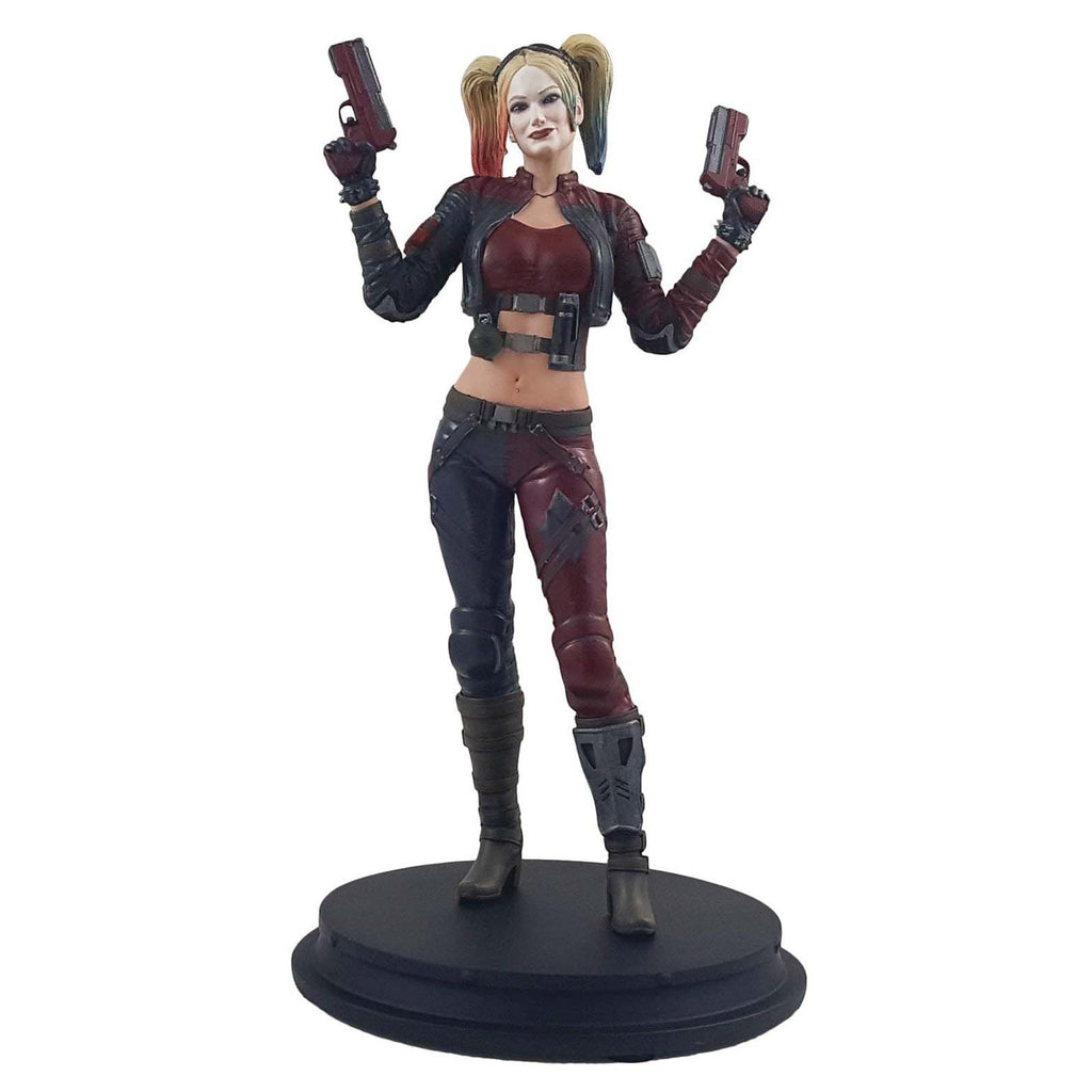 DC Icon Heroes Injustice 2 Harley Quinn Red Jacket Statue