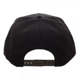 DC Justice League Superman Logo Black Snapback Hat - Radar Toys