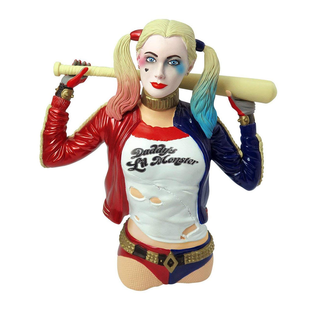DC Suicide Squad Harley Quinn Bust Bank