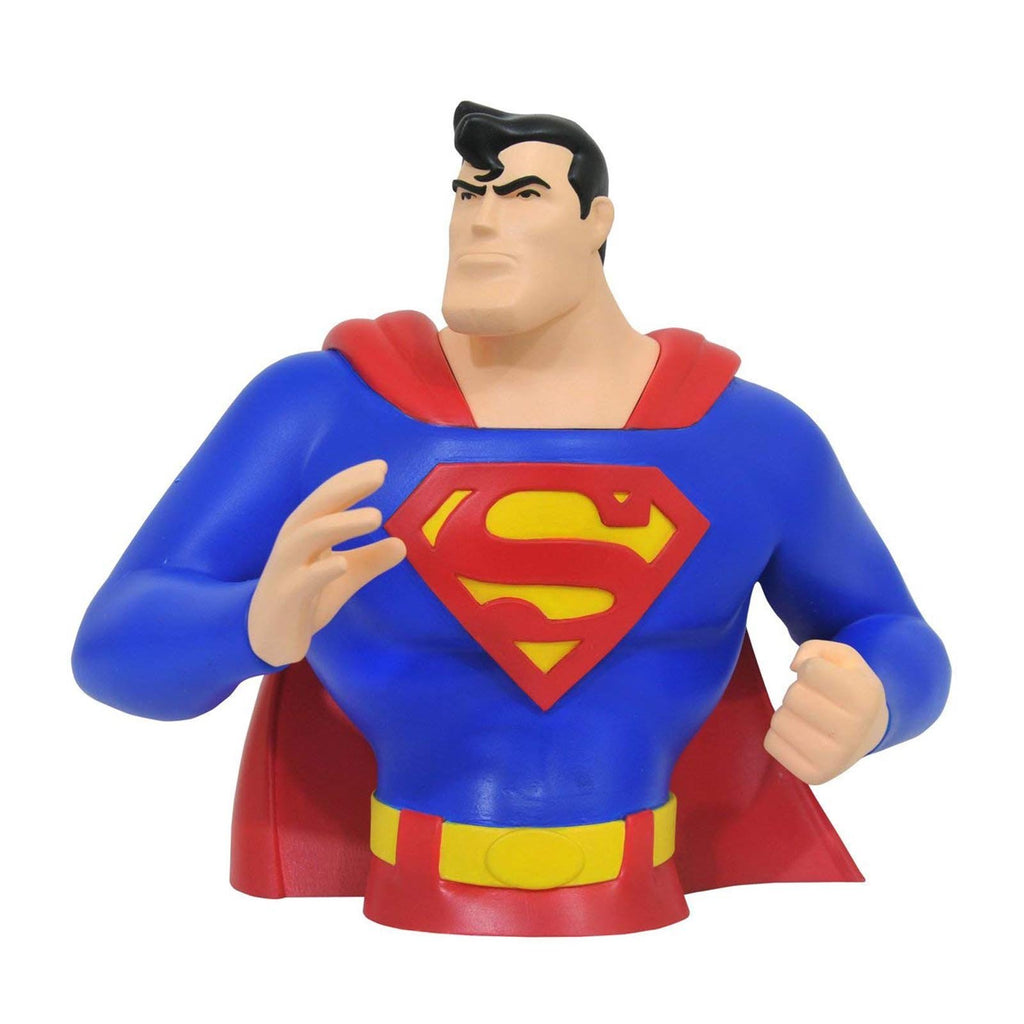 DC Superman Animated Series Superman Bust Bank