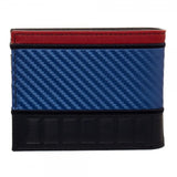 DC Superman Domed Metal Logo Bi-Fold Wallet - Radar Toys