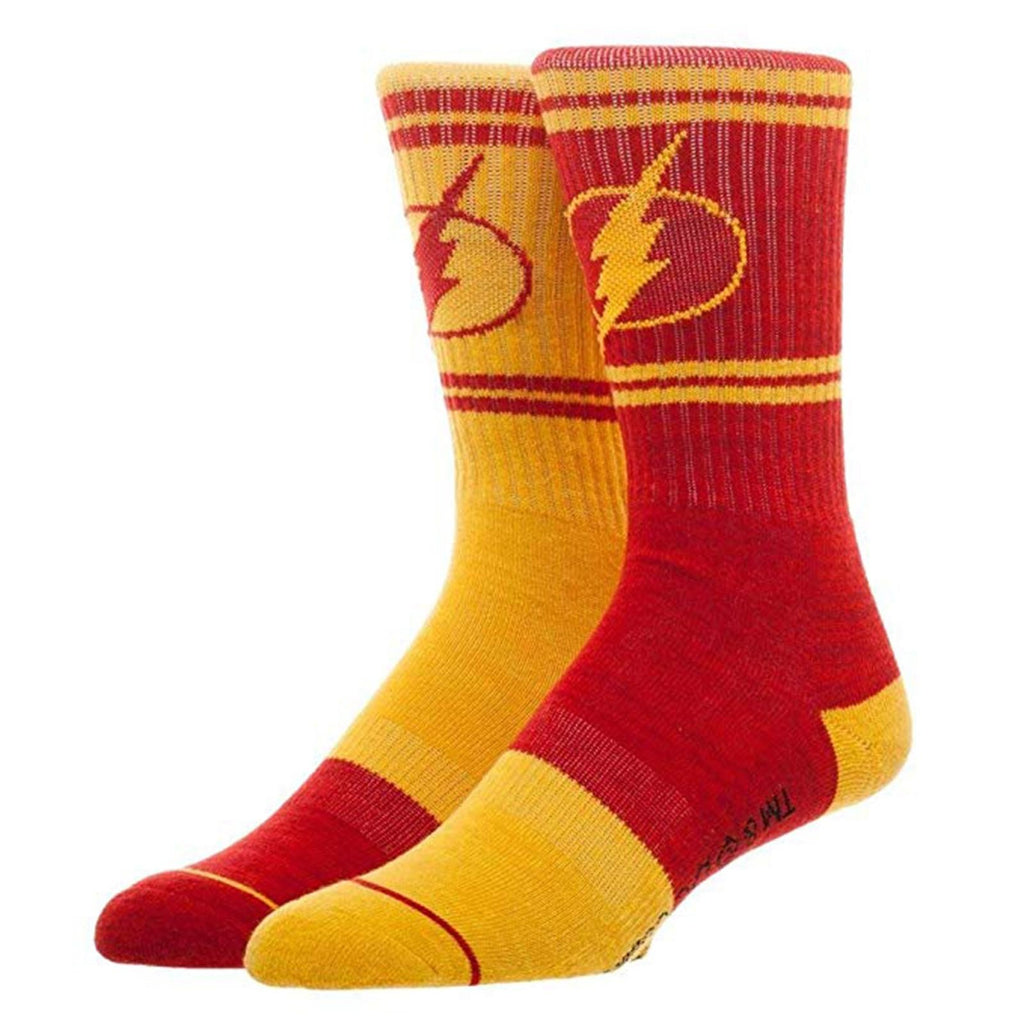 DC The Flash Flipped Colors 1 Pairs Of Crew Socks
