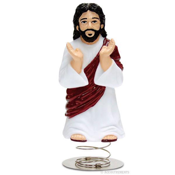 Dashboard Jesus Bobble Figure