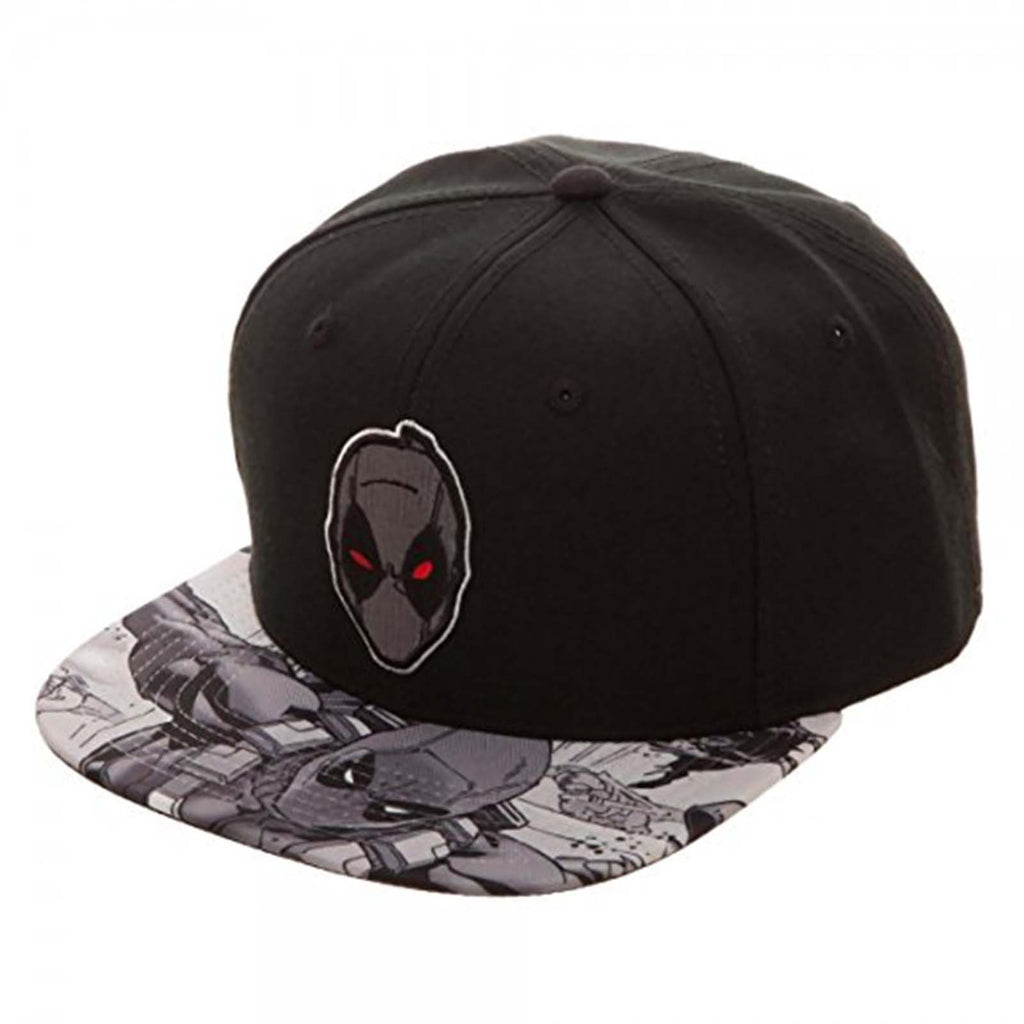 Deadpool X-Force Black Snapback Hat