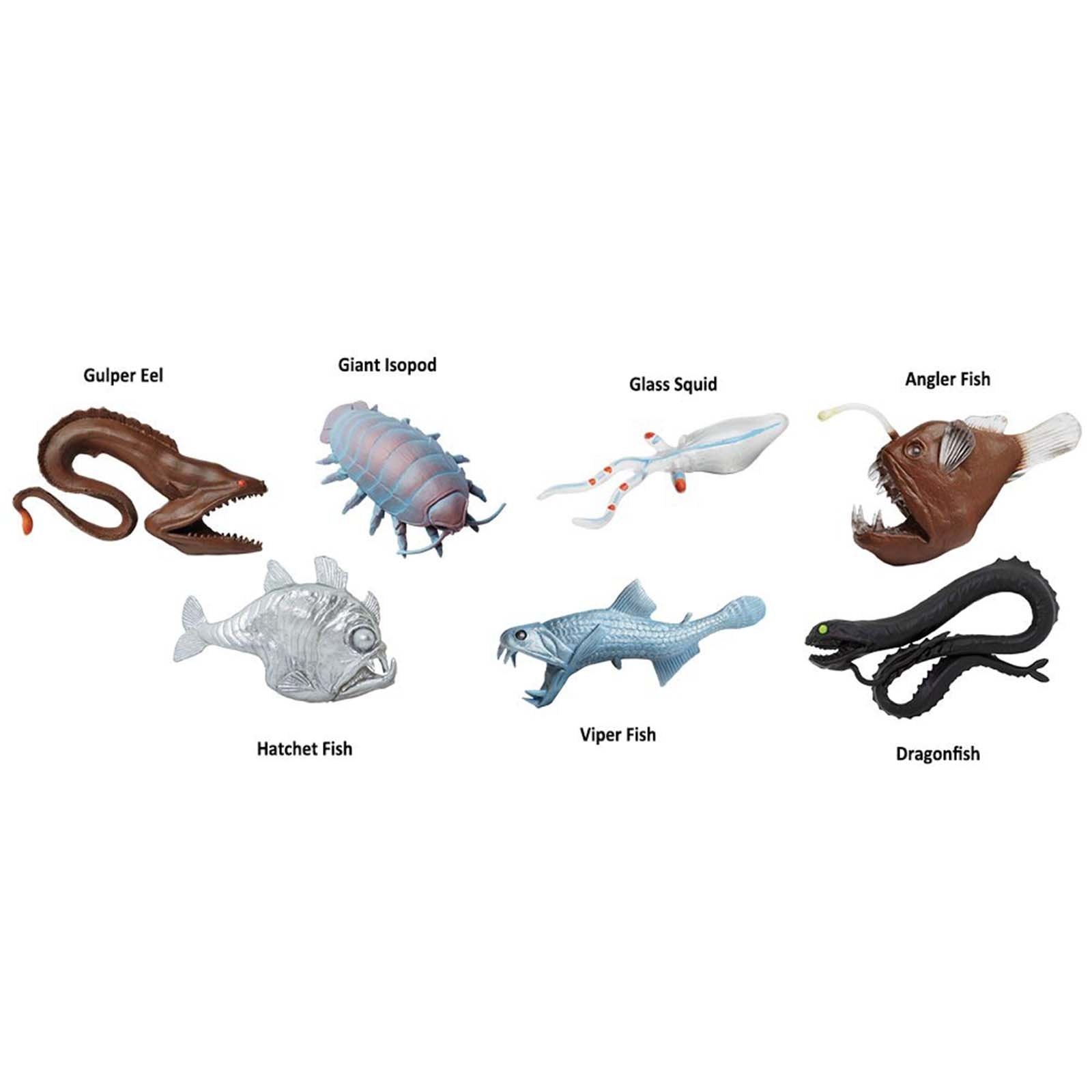 sea monsters toys Safari Ltd Deep Sea Creatures TOOB