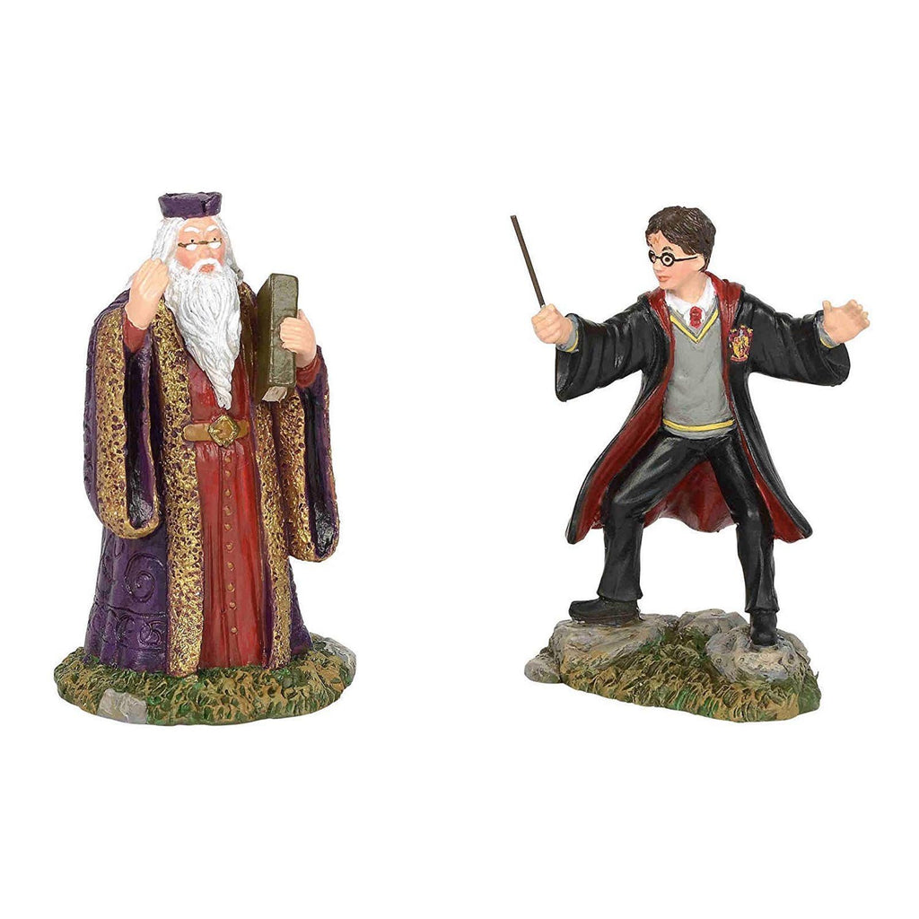 Department 56 Harry Potter And Headmaster Set