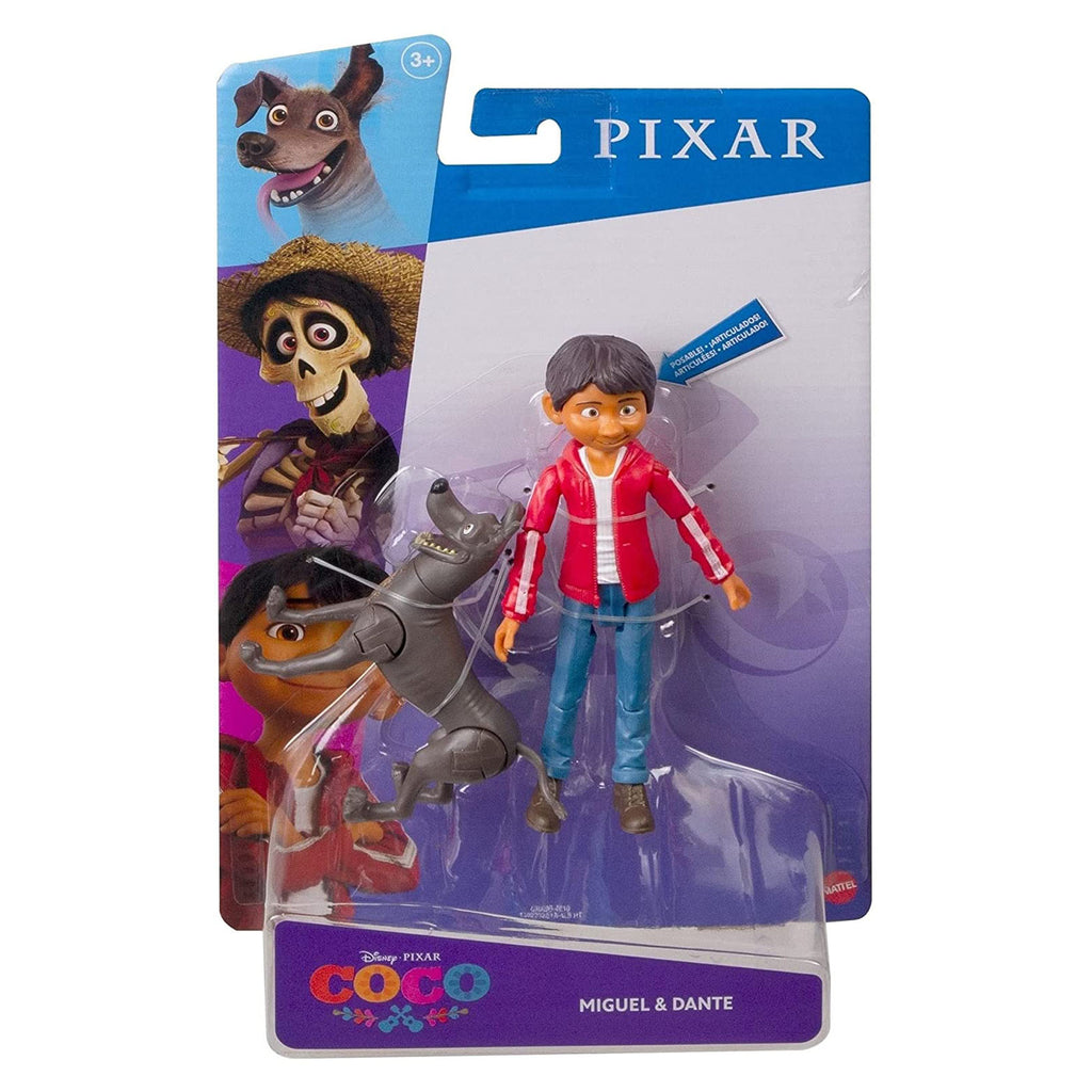 Disney Coco Miguel And Dante Action Figure Set