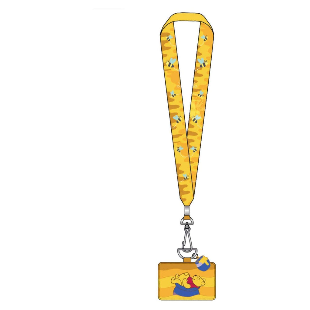 Loungefly Disney Winnie The Pooh Honeypot Lanyard With Card Holder