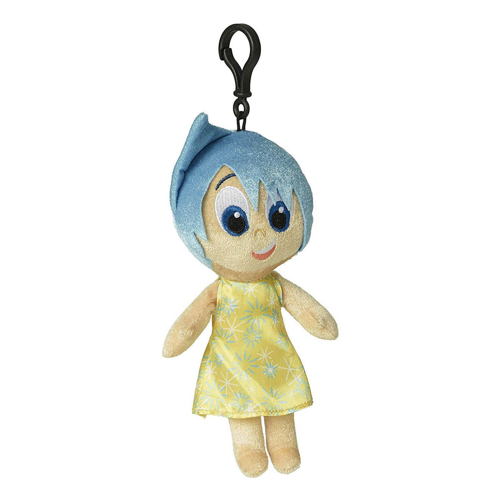Disney Inside Out Joy Zippered Clips 8 Inch Plush Figure