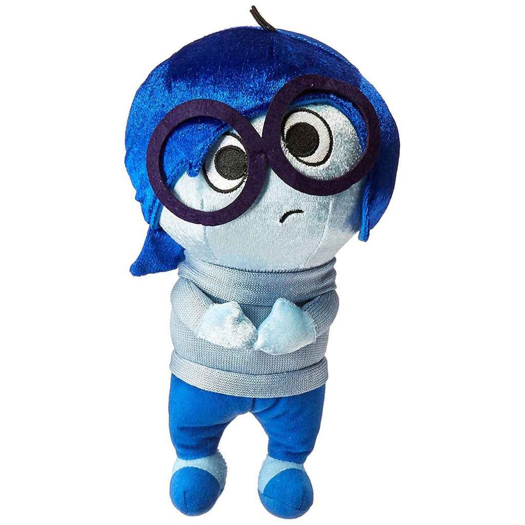 Disney Inside Out Sadness Zippered Hanger 12 Inch Plush Figure