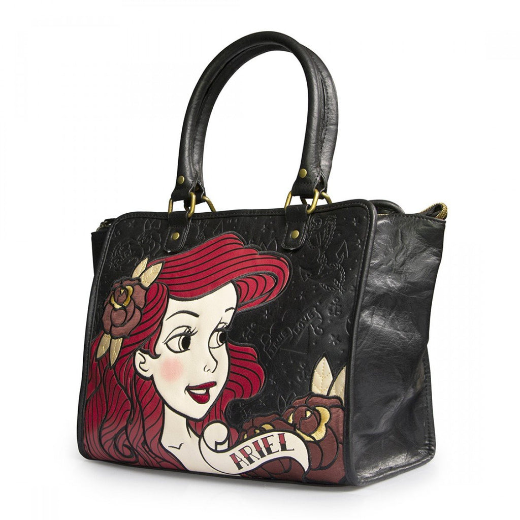 Disney Little Mermaid Ariel Tattoo Princess Fashion Purse Tote