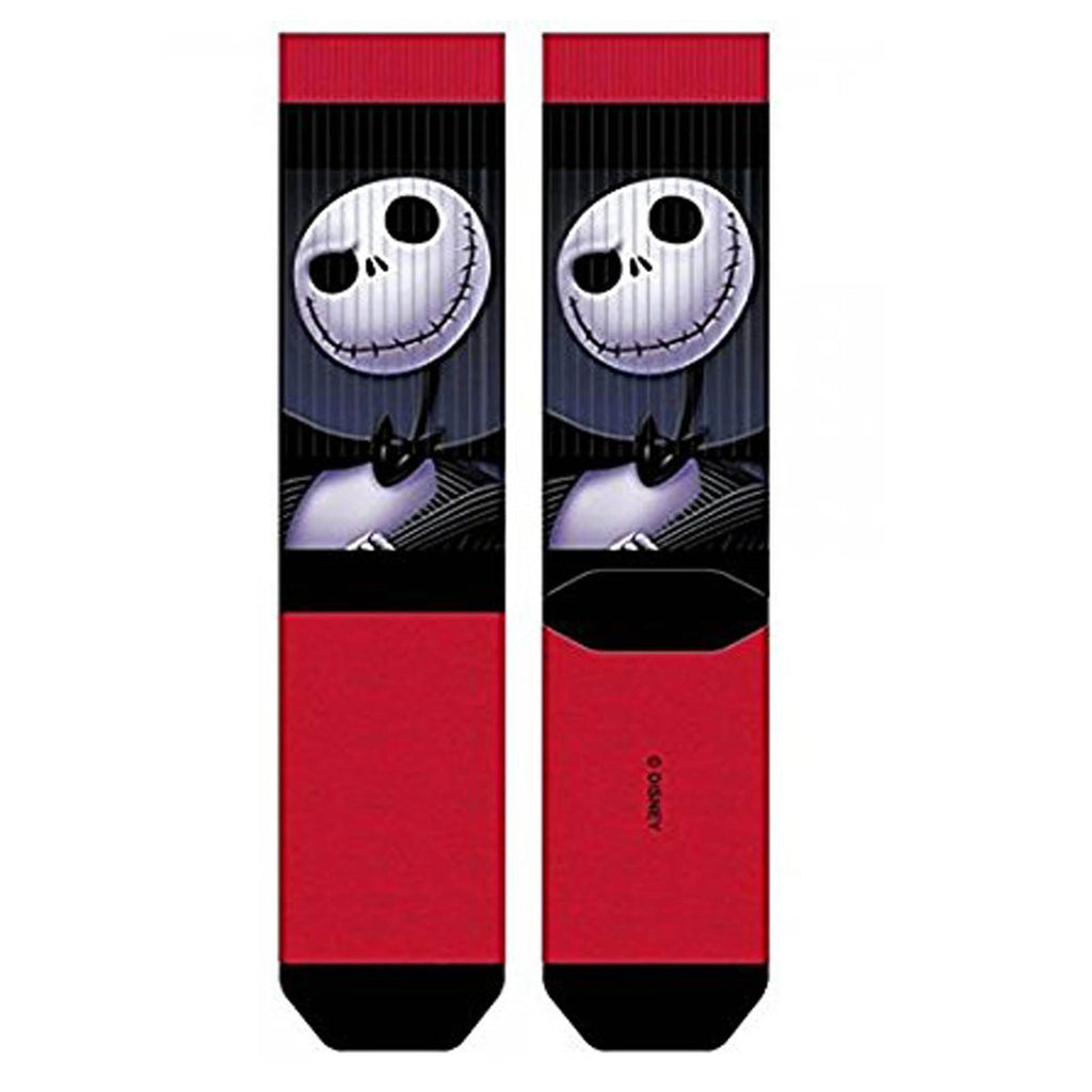 Disney Nightmare Before Christmas Jack 1 Pair Of Crew Socks