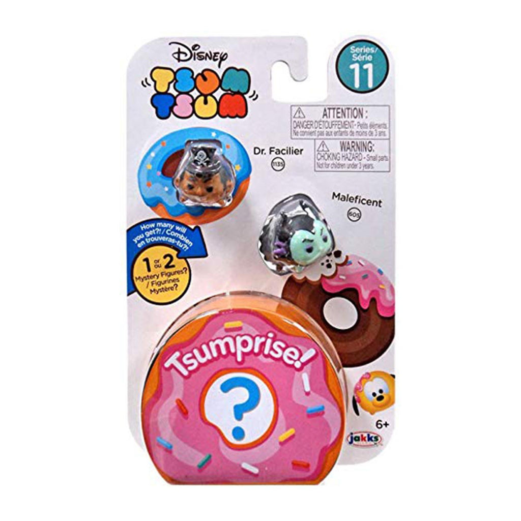 Disney Tsum Tsum Series 11 Three Figure Dr. Facilier Maleficent Set