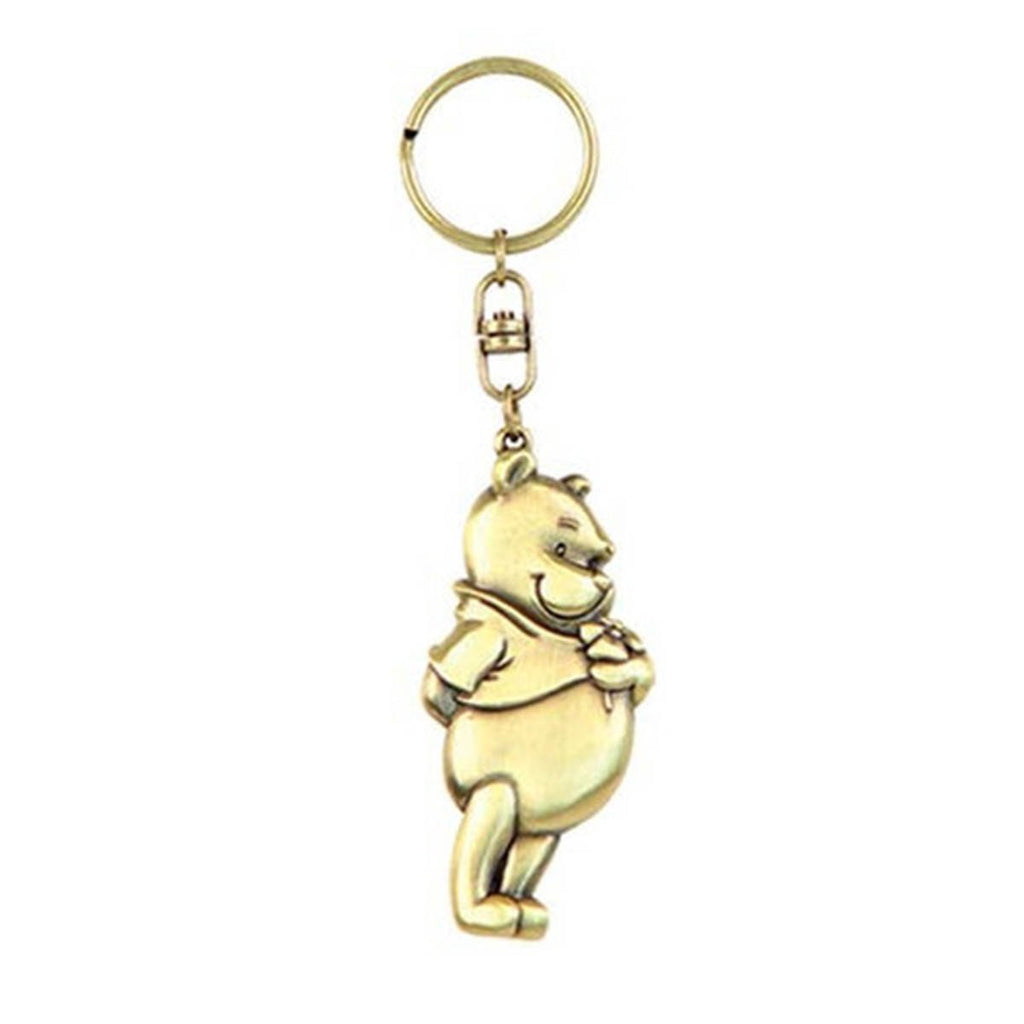 Disney Winnie The Pooh Brass Figure Keychain - Radar Toys