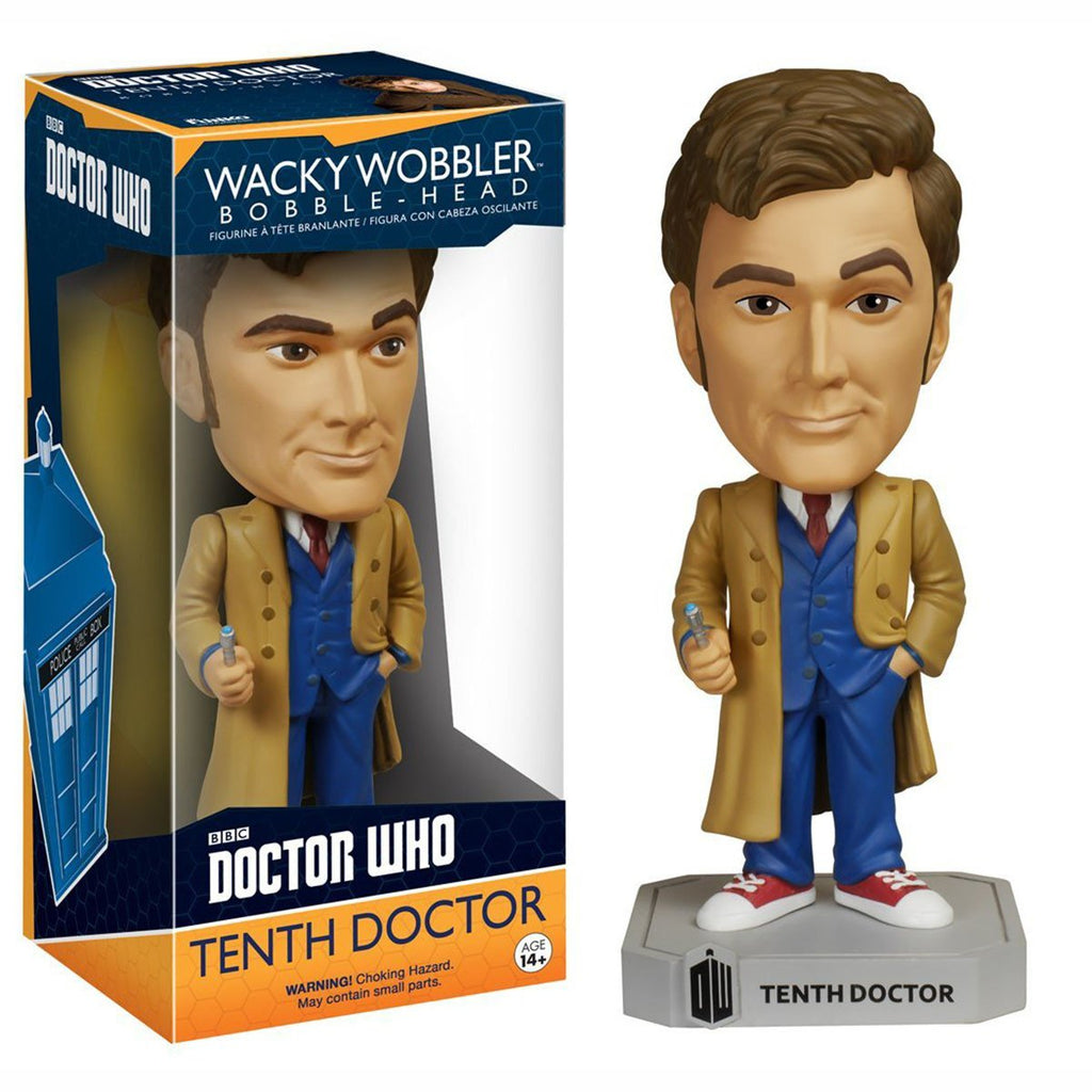 Doctor Who Wacky Wobbler Tenth Doctor Bobble Head Figure - Radar Toys