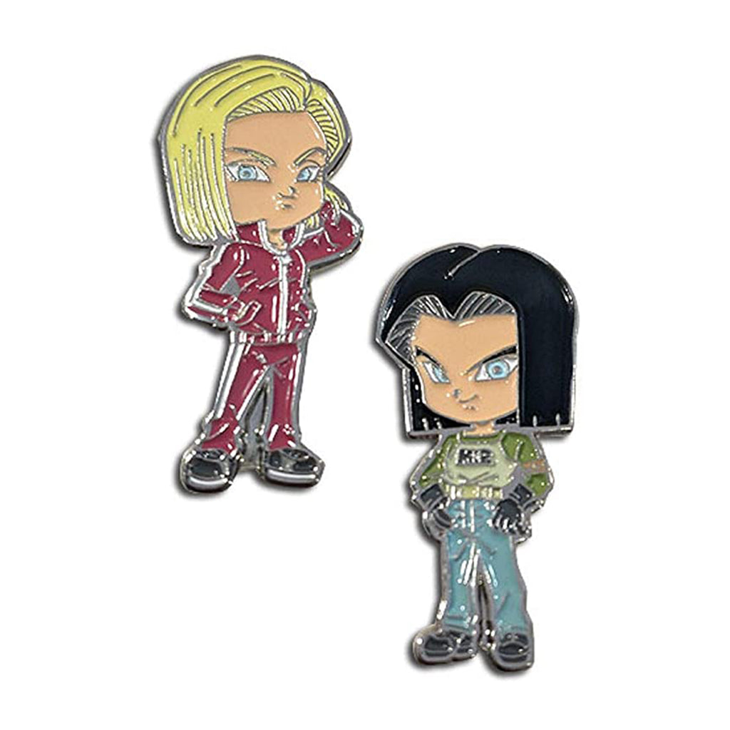 Dragon Ball Super Android 17 & Android 18 Pins