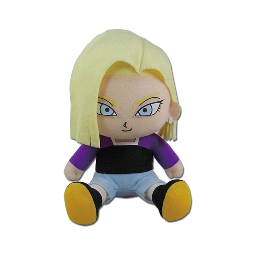 Dragon Ball Super Android 18 Sitting 7 Inch Plush Figure