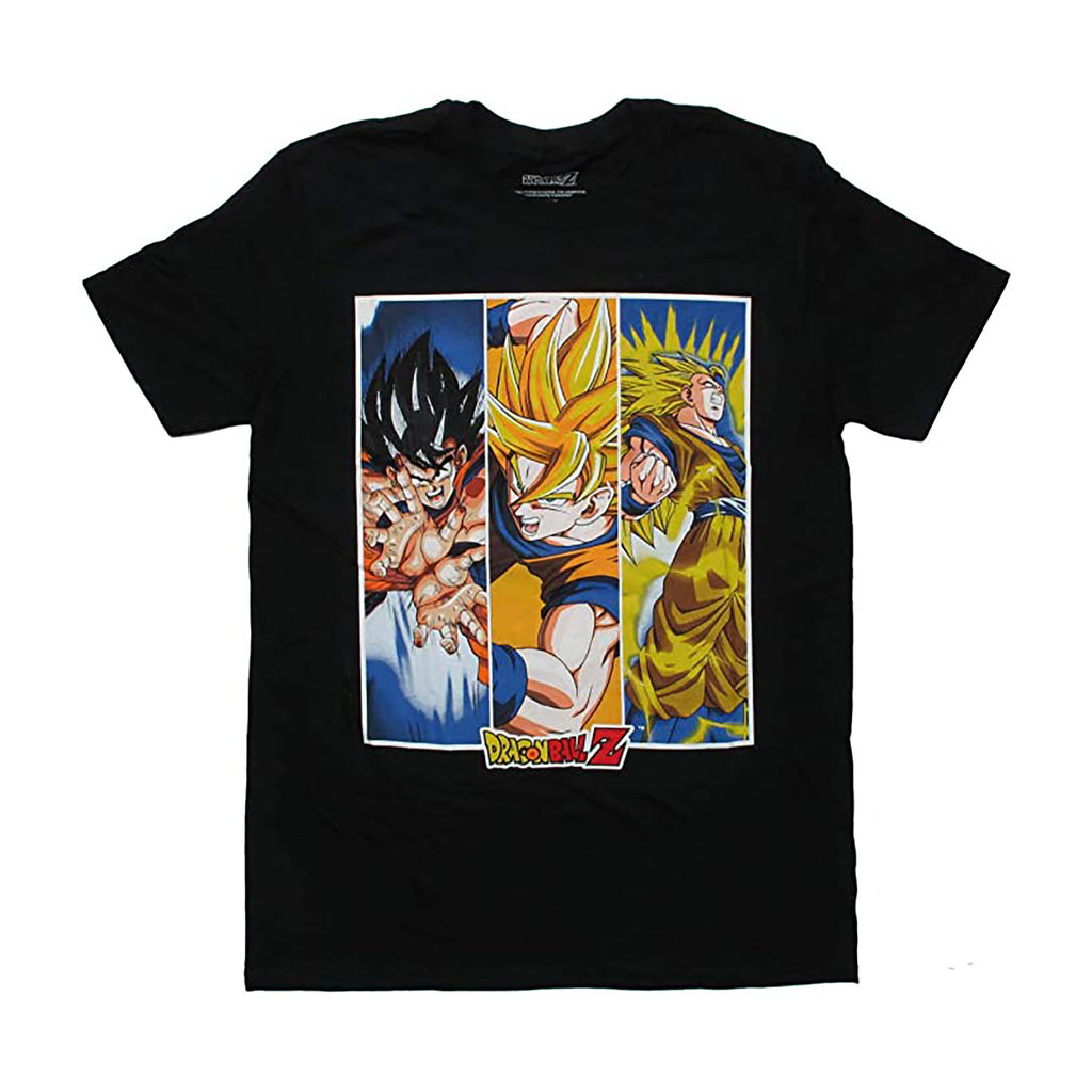 Dragon Ball Z Goku Forms Men's T-Shirt - Radar Toys