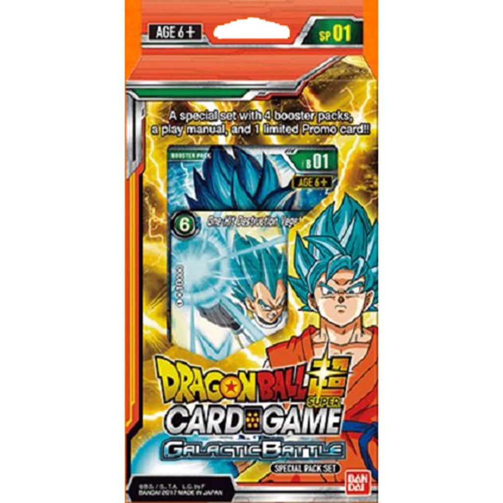Dragon Ball Z Galactic Battle Special Pack Trading Card Game