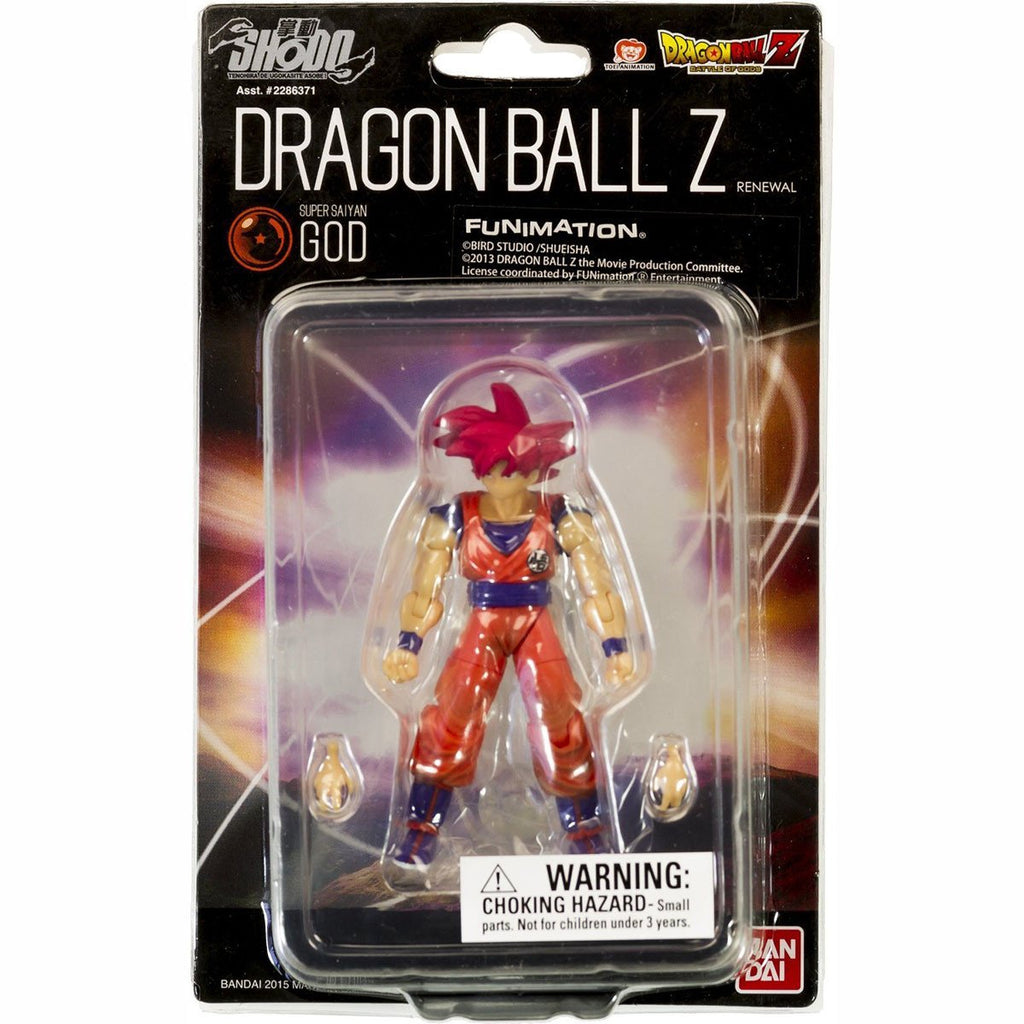 Dragon Ball Z Renewal Super Saiyan God Action Figure