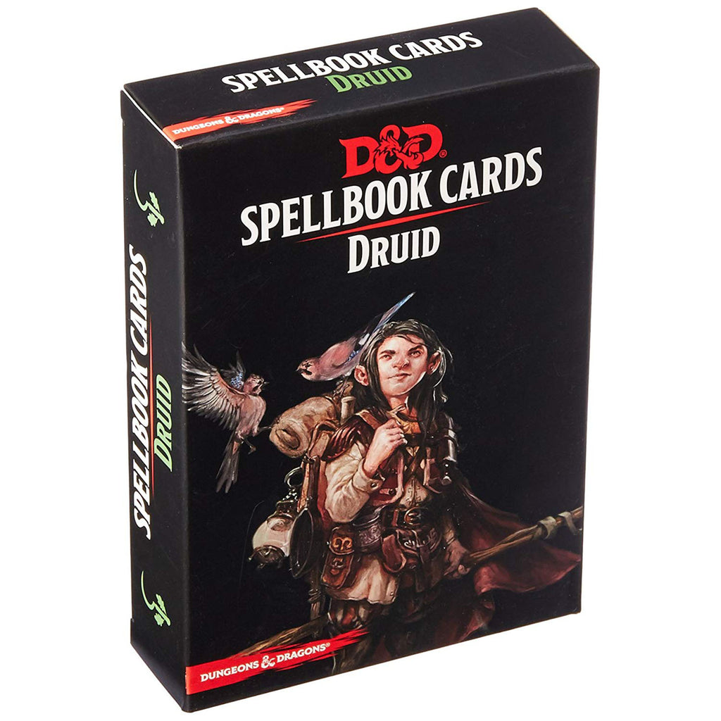 Dungeons And Dragons Druid Spell Cards Deck