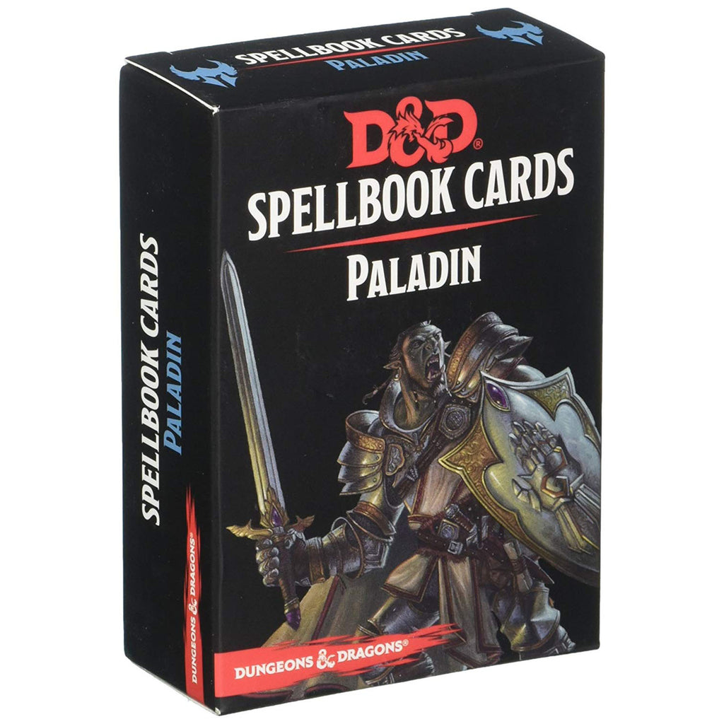 Dungeons And Dragons Paladin Spell Cards Deck