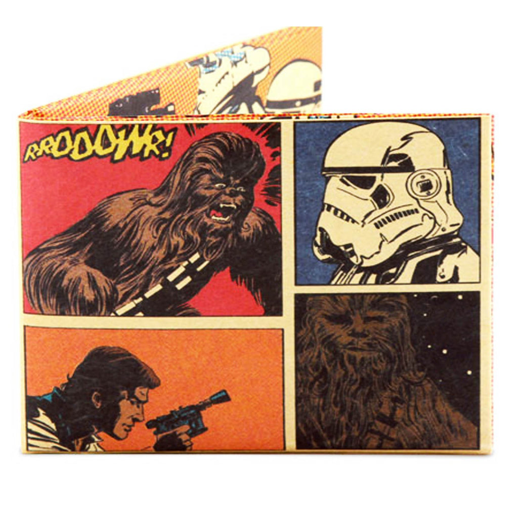 Dynomighty Star Wars Han Solo And Chewbacca Comic Bi-Fold Mighty Wallet