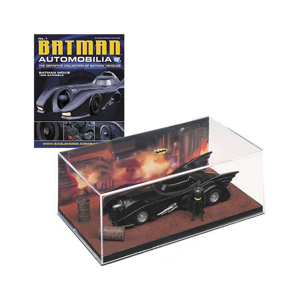 Eaglemoss Batman 1989 Batmobile Diecast Car With Magazine