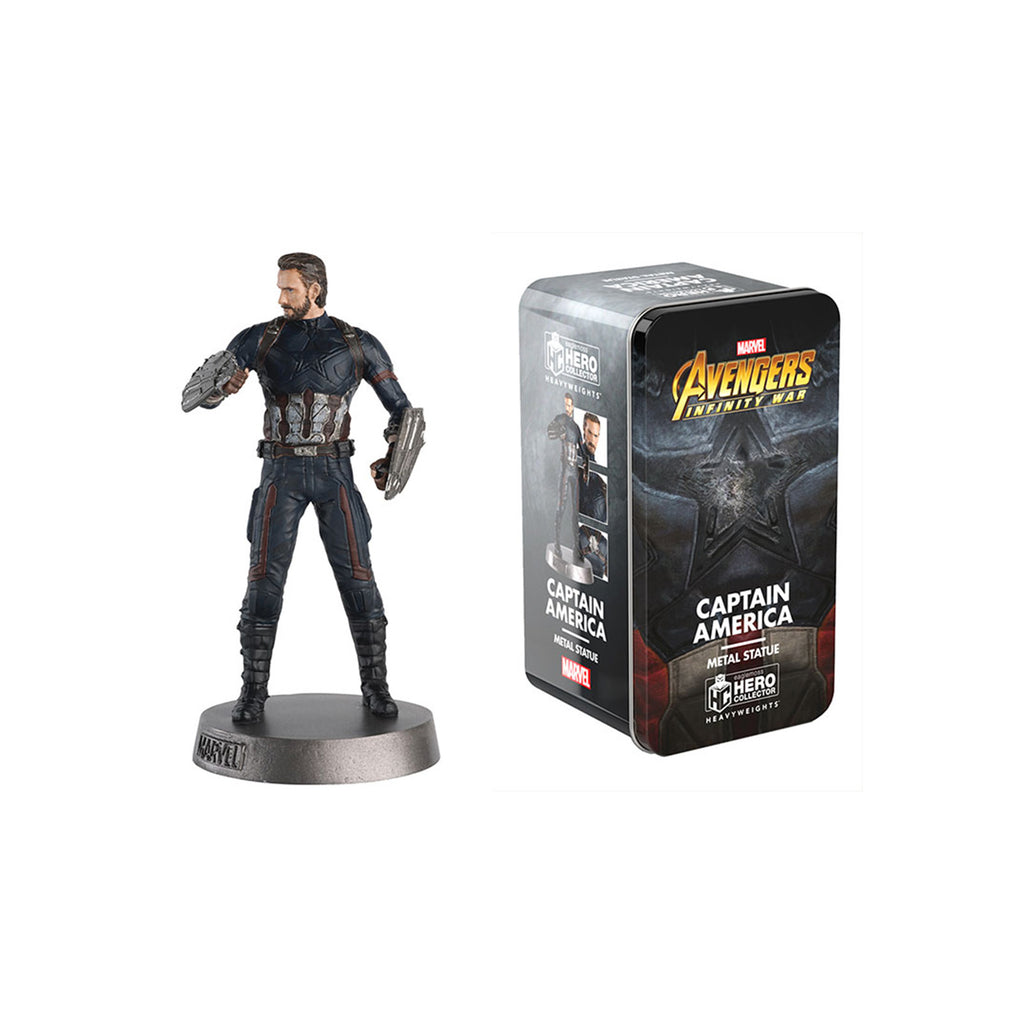 Eaglemoss Hero Collector Heavyweights Captain America Metal Statue