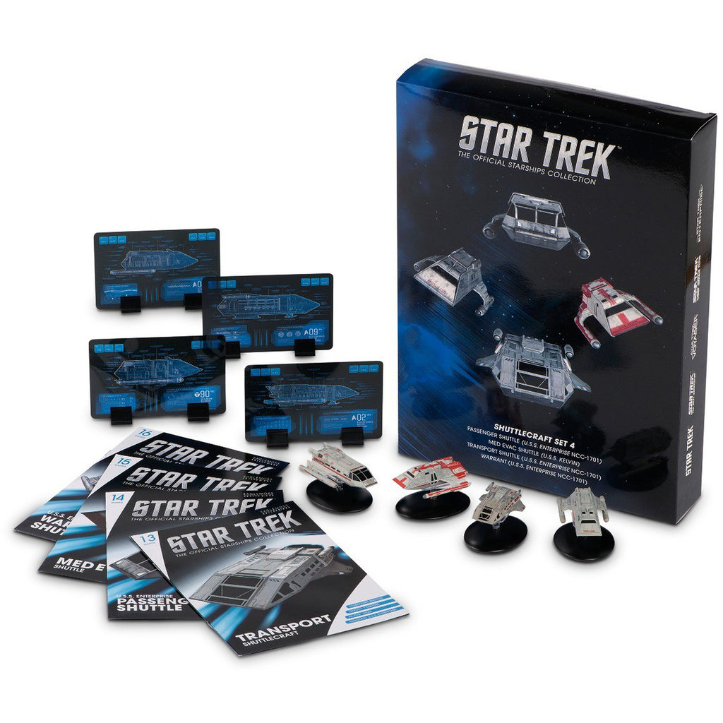 Eaglemoss Star Trek Shuttlecraft Set 4 Ship Replica