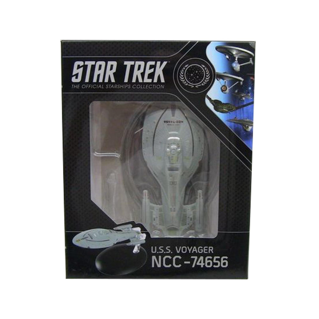 Eaglemoss Star Trek USS Voyager NCC-74656 Die-Cast Replica Retail Packaging