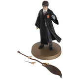 Eaglemoss Wizarding World Harry Potter With Wand And Broom Figure - Radar Toys