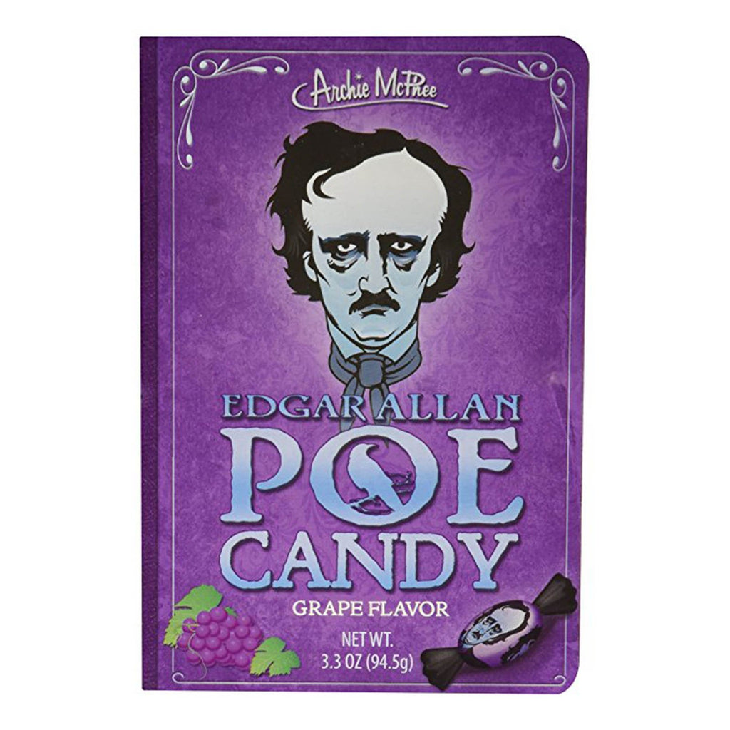 Edgar Allen Poe Grape Flavor Candy