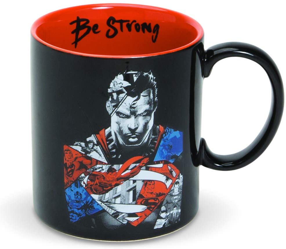 Enesco DC Justice League Be Strong Superman Mug Cup