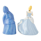 Enesco Disney Cinderella And Fairy Godmother Salt Pepper Shaker Set - Radar Toys