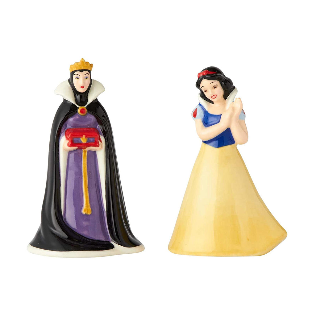Enesco Disney Snow White Evil Queen Salt Pepper Shaker Set