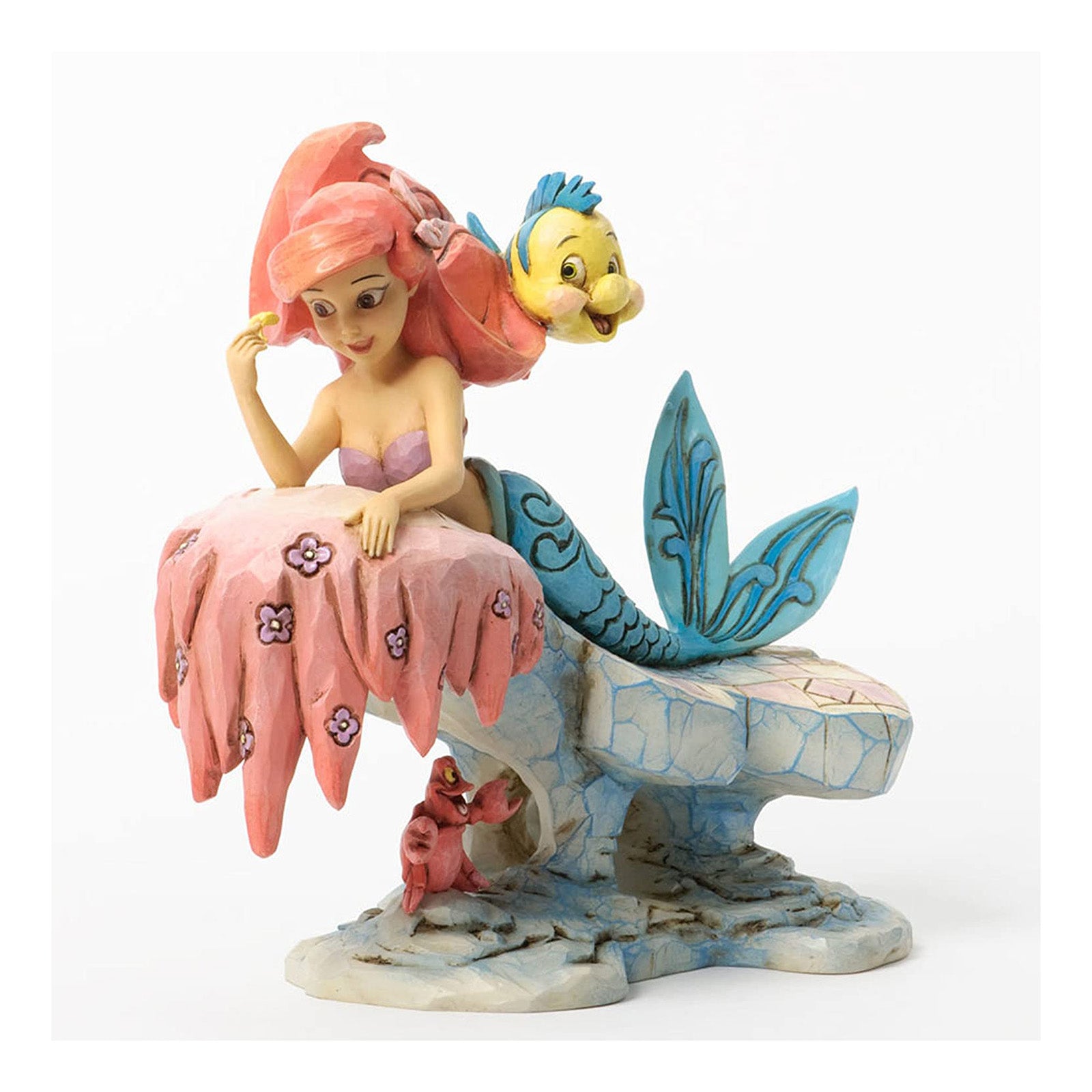 Little Mermaid Ariel Dreaming Under The Sea Figurine