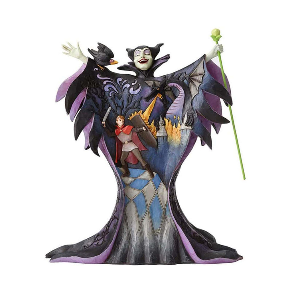 Enesco Disney Traditions Maleficent Malevolent Madness Figurine