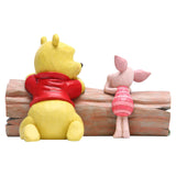 Enesco Disney Traditions Pooh and Piglet on a Log Figure - Radar Toys