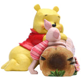 Enesco Disney Traditions Pooh and Piglet on a Log Figure - Radar Toys